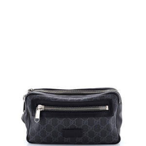 Gucci Soft Zip Belt Bag Gg Coated #198503G72B